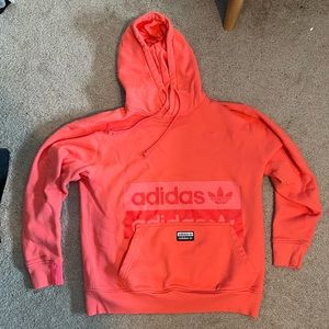 pink adidas hoodie